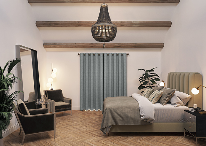 Atina (Blackout), Mottled Black - Made to Measure Curtains - Image 16